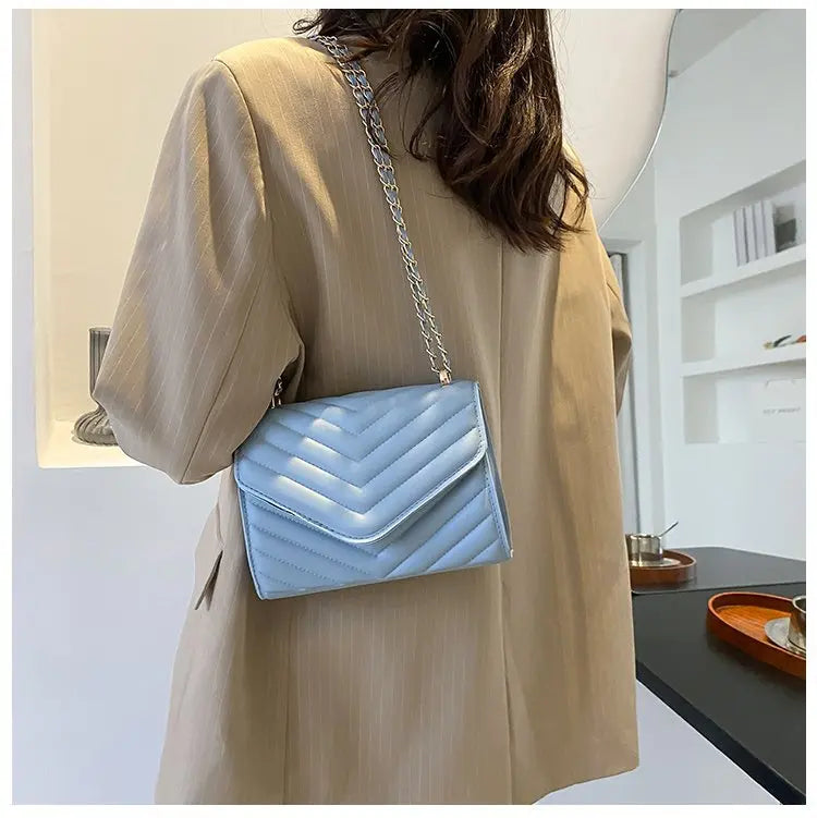 Lucy Crossbody Bag - Blue