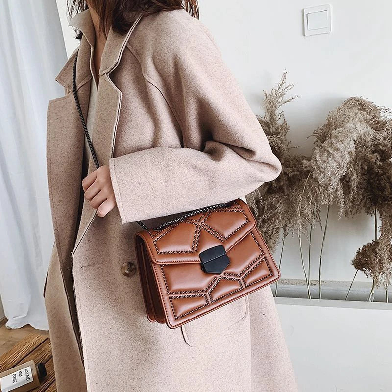 Amelia Crossbody Bag - Brown