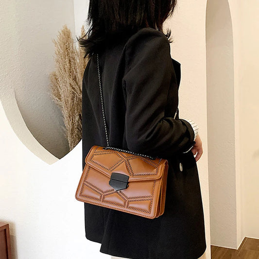 Amelia Crossbody Bag - Brown